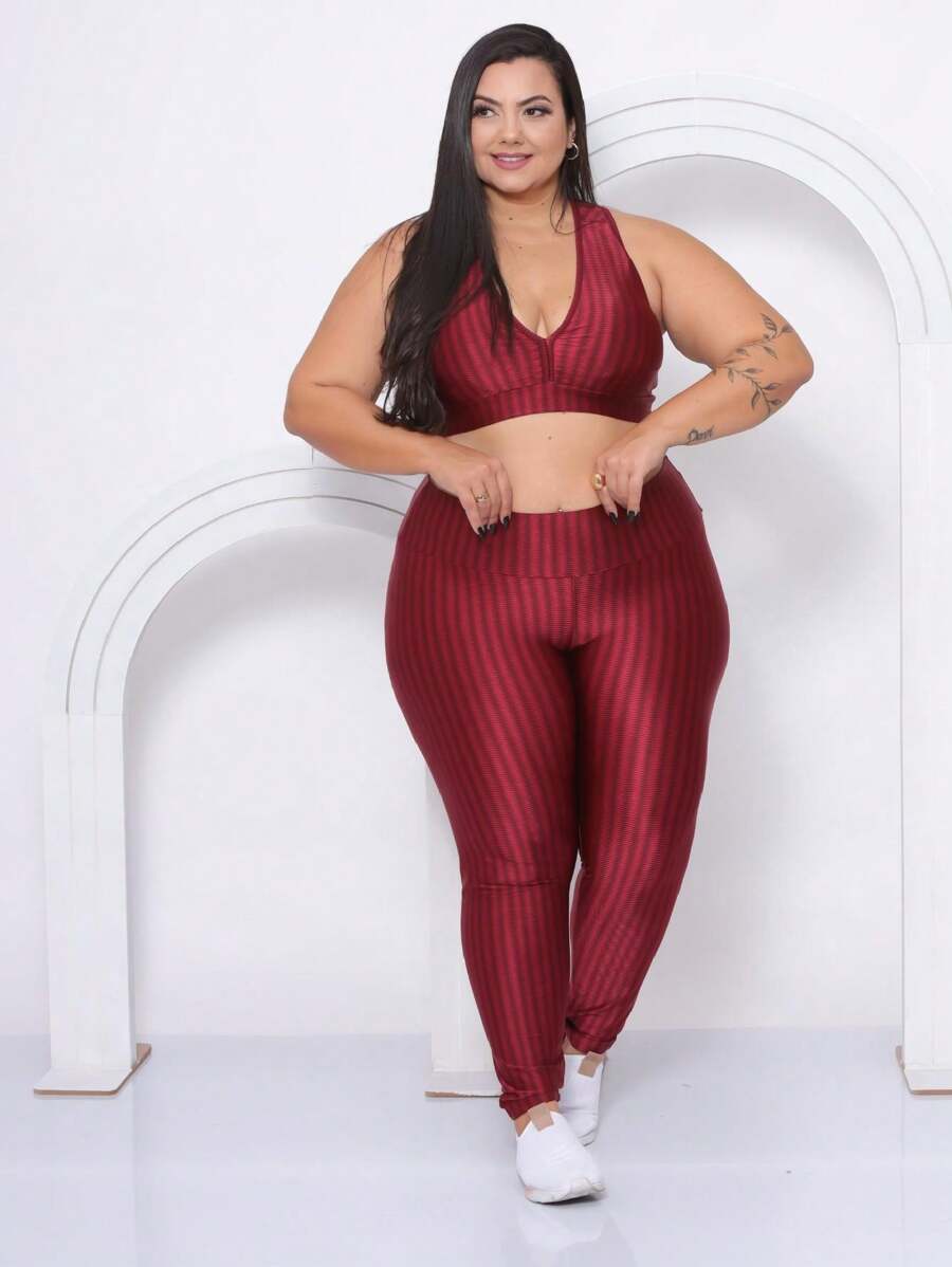Calça Legging 3D Cintura Alta