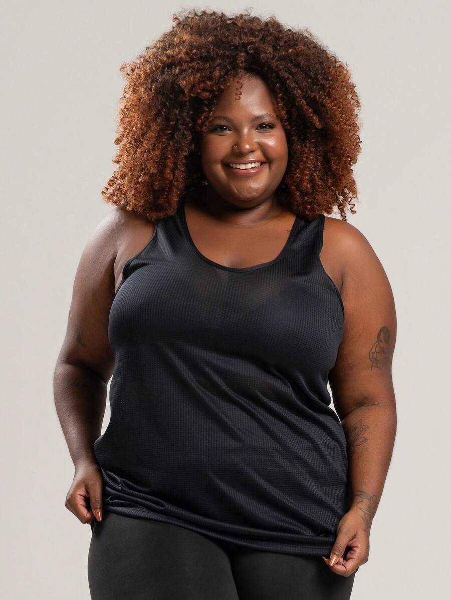 Regata Plus Size Feminina