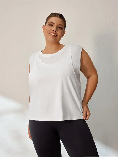 Camisetas Plus Size Sem Mangas
