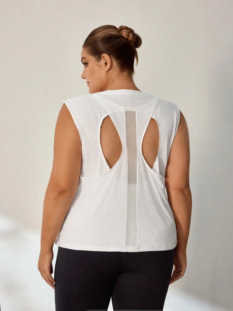 Camisetas Plus Size Sem Mangas