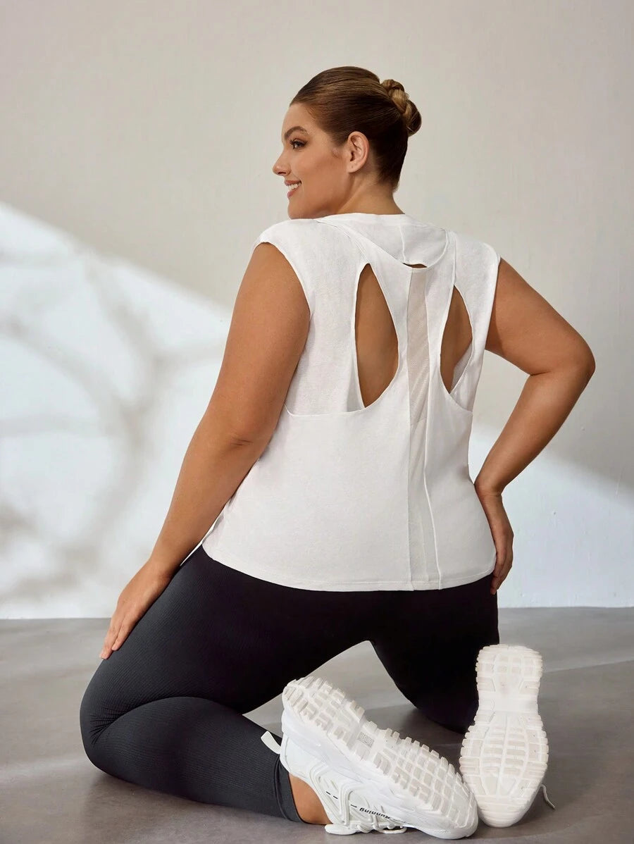 Camisetas Plus Size Sem Mangas