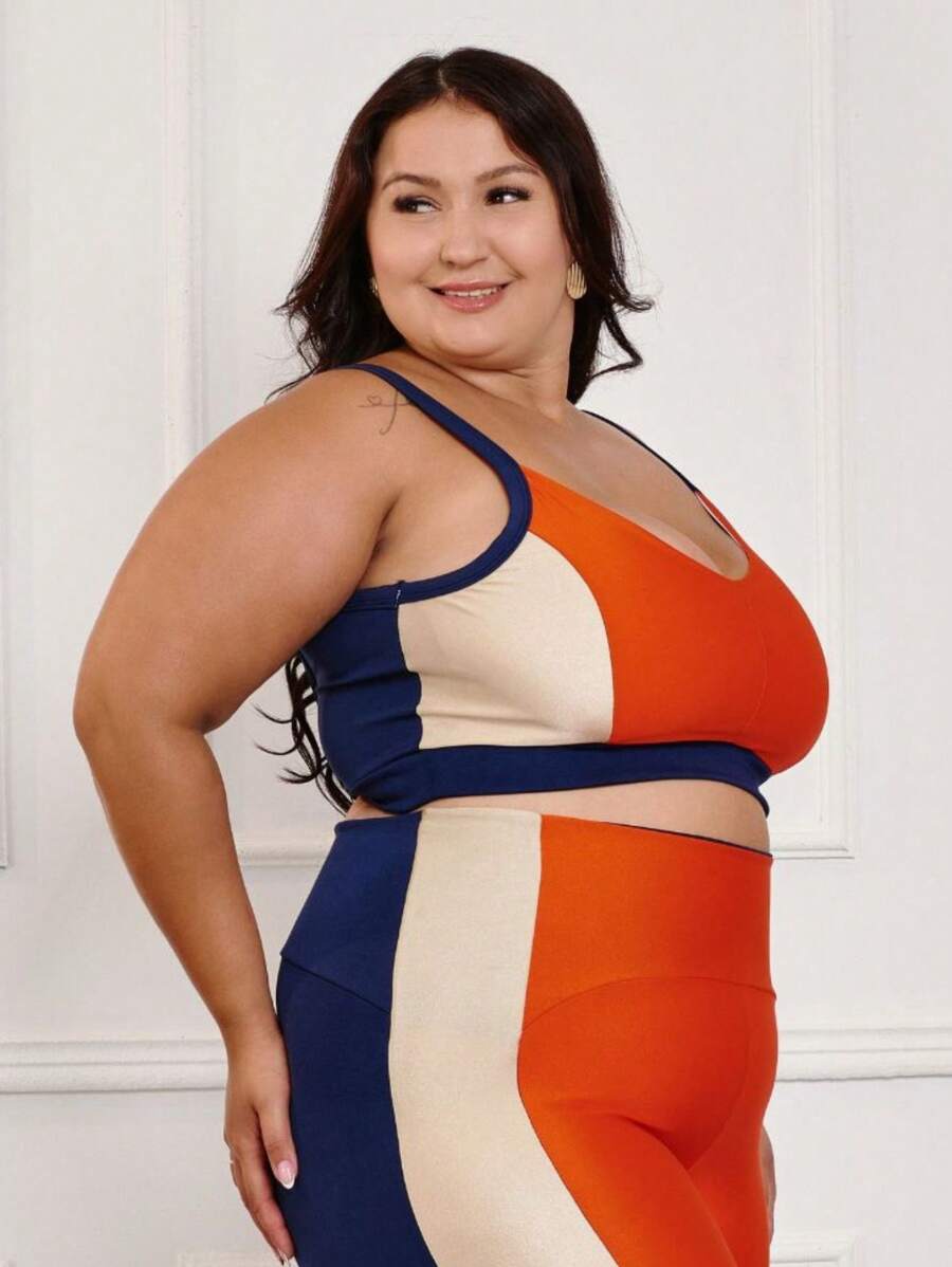 Top Decote V Plus Size