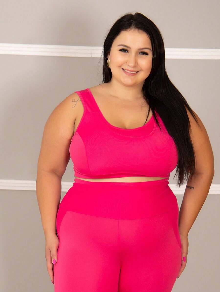 Top Feminino Alta Compressão Plus Size