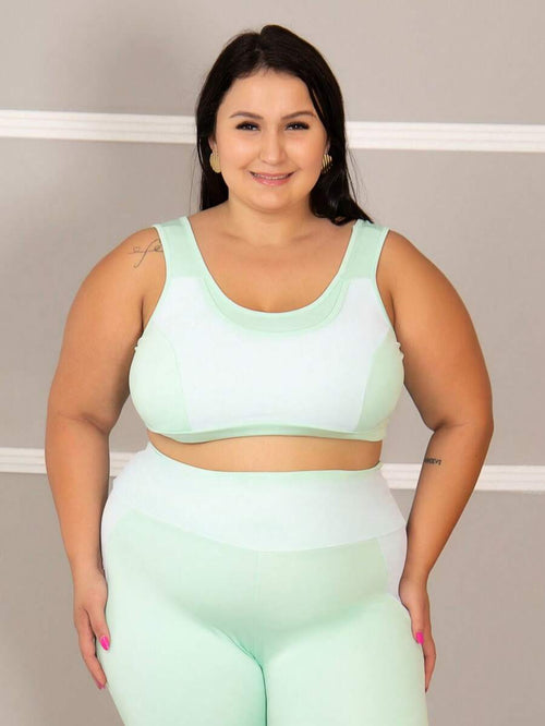Top Feminino Alta Compressão Plus Size