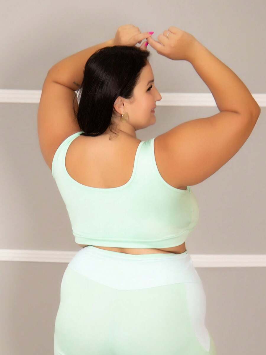 Top Feminino Alta Compressão Plus Size