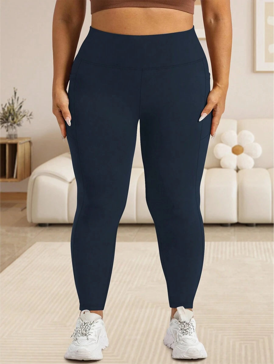 Legging Plus Size com Bolso