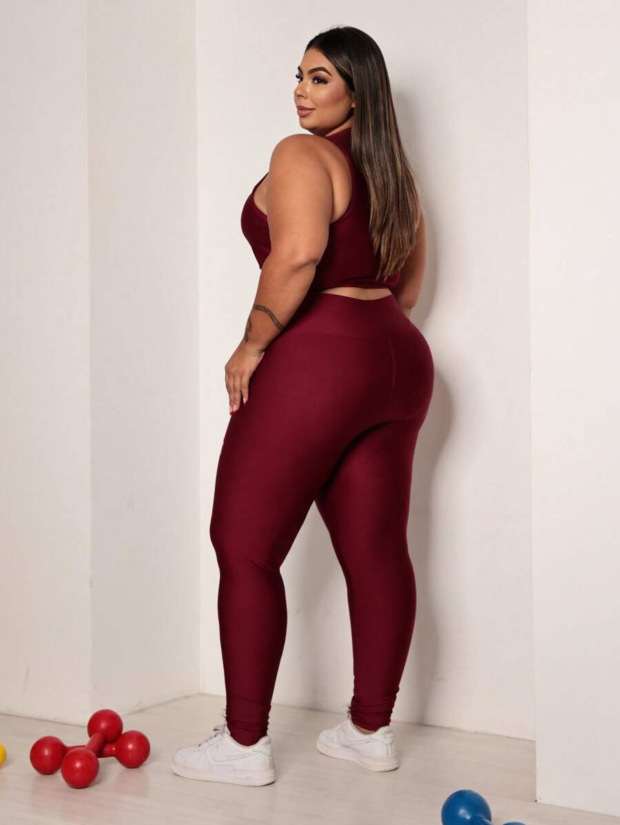 Conjunto Top e Calça Plus Size