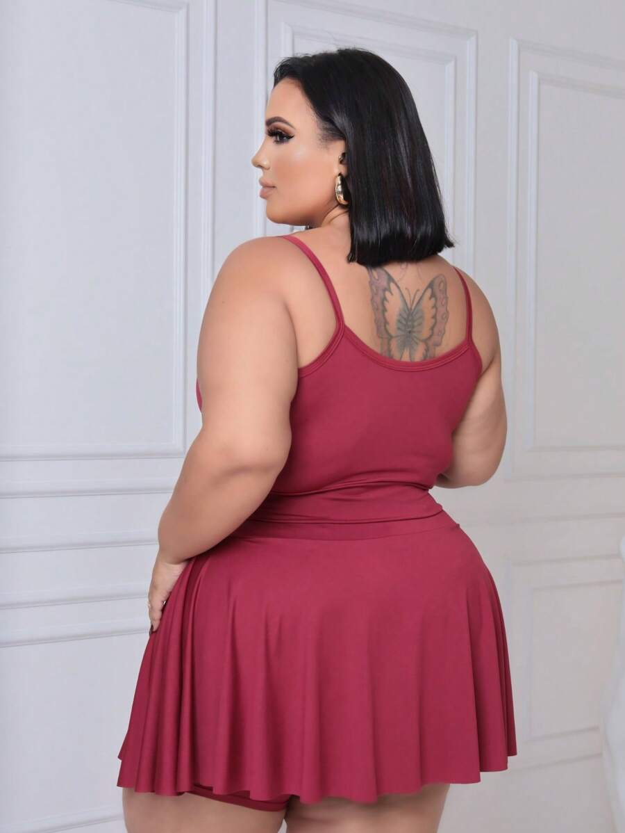 Conjunto Plus Size Top e Short Ronantic