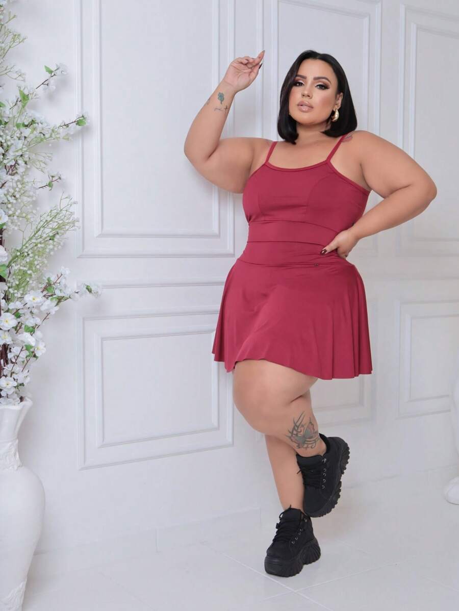 Conjunto Plus Size Top e Short Ronantic