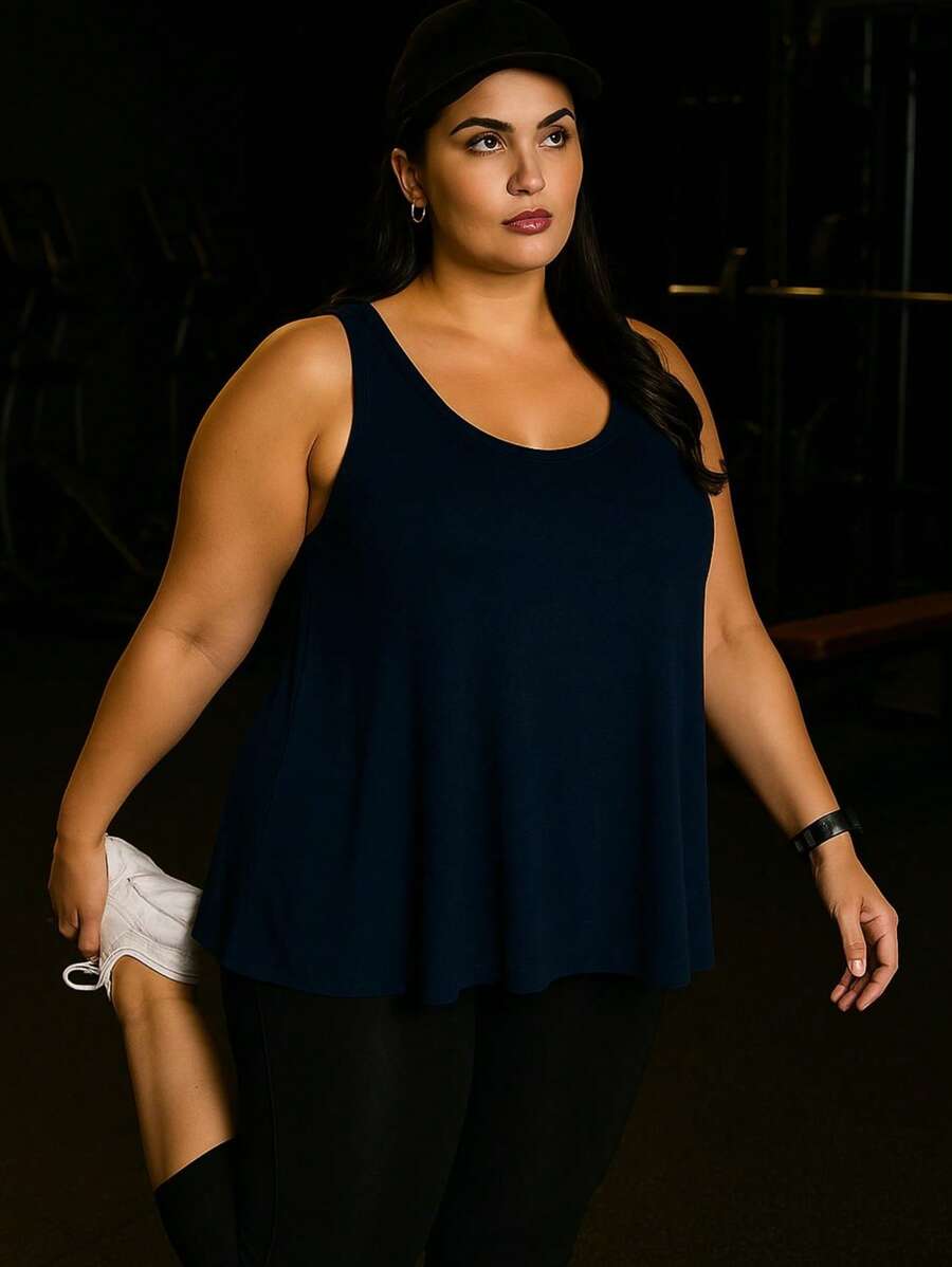 Regata Plus Size Academia Fit