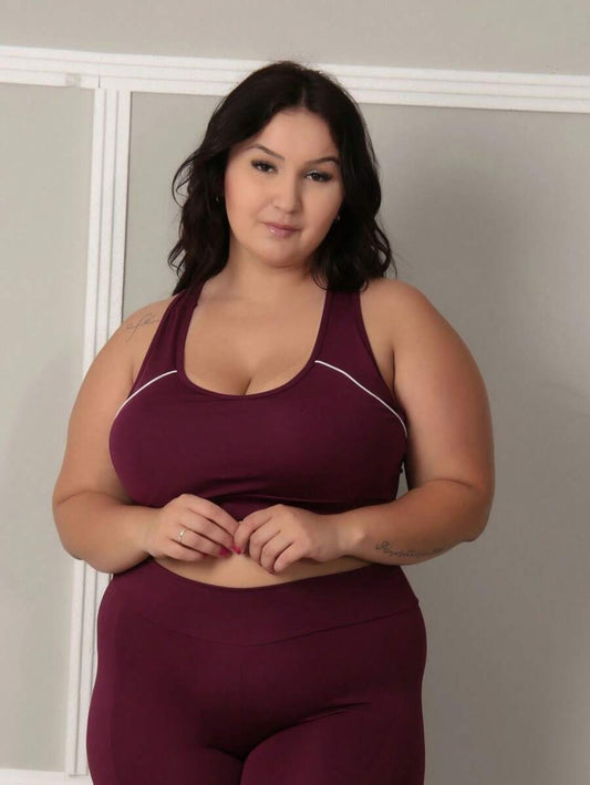 Top Feminino Plus Size com Bojo