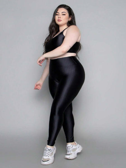 Conjunto Top e Calça Plus Size 3D