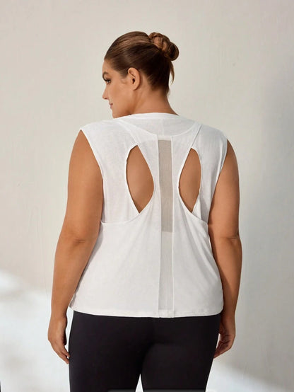 Camisetas Plus Size Sem Mangas