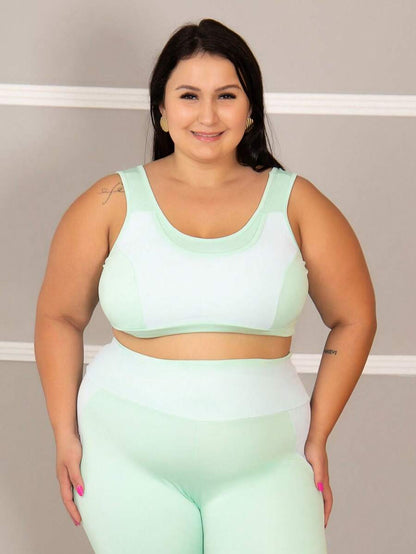 Top Feminino Alta Compressão Plus Size