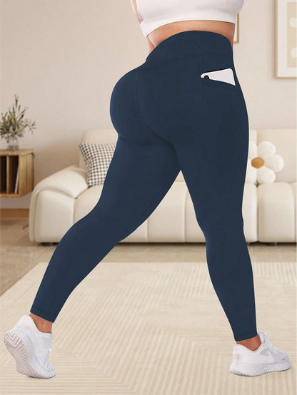Legging Plus Size com Bolso