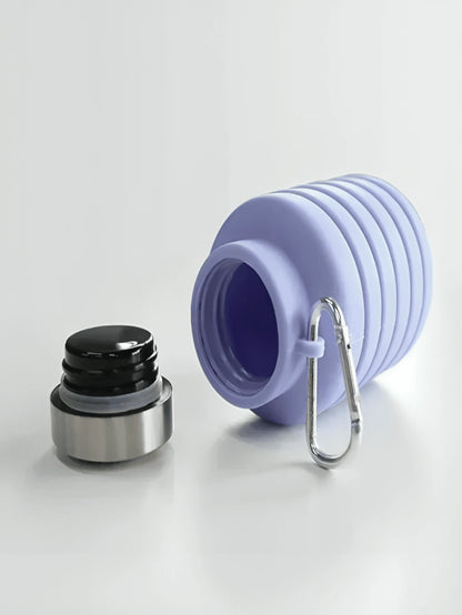 Garrafa de Água Dobrável de Silicone